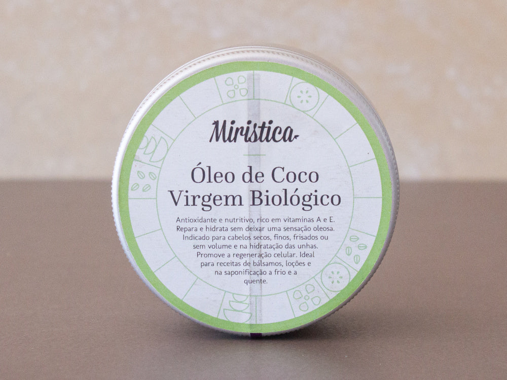 Óleo de Coco Puro Extra Virgem Biologico da Miristica